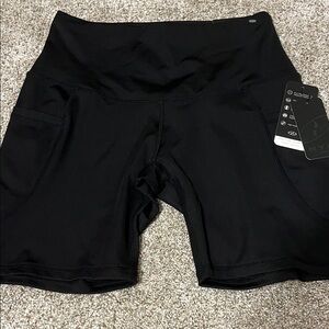 New York Laundry Black Bike Shorts